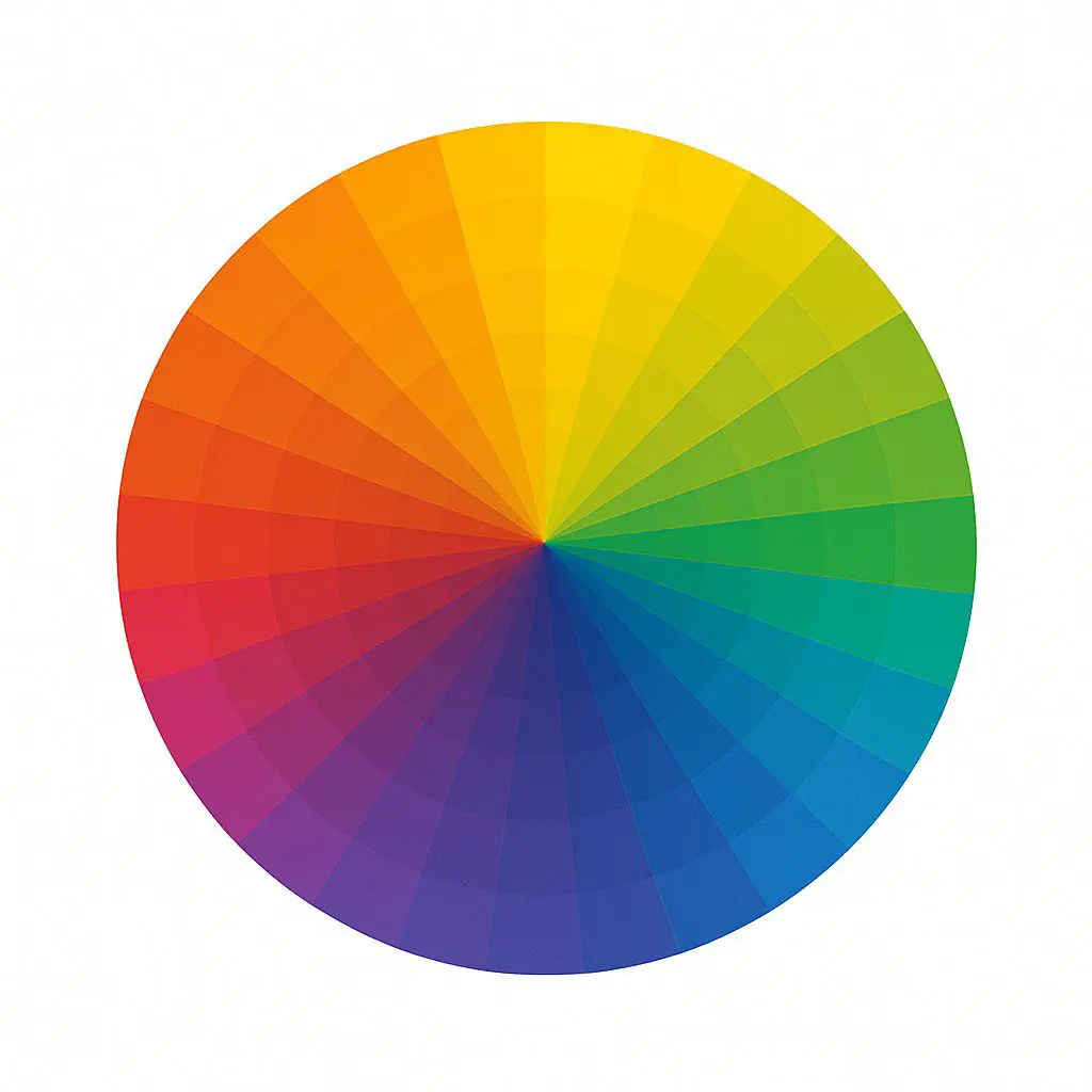 Koło barw - jak łączyć kolory włóczek by dobrze wyglądały i pasowały do siebie