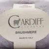 Włóczka kaszmirowa Brushmere Cardiff - 104 szary