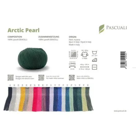 Arctic Pearl Pascuali wzornik kolorów