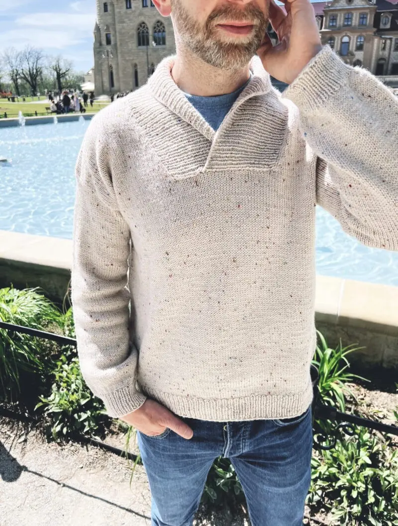 Lava Man Sweater wzór z włóczką