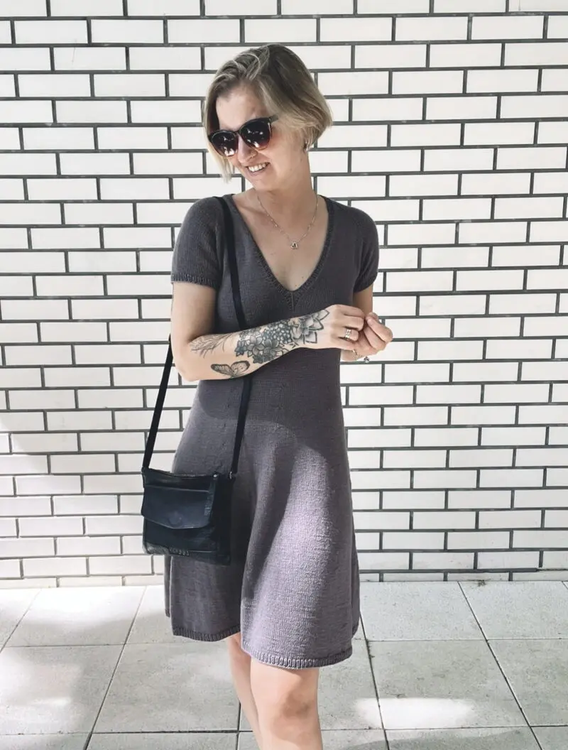 Dagna Zielińska Solo Dress wzór dziewiarski