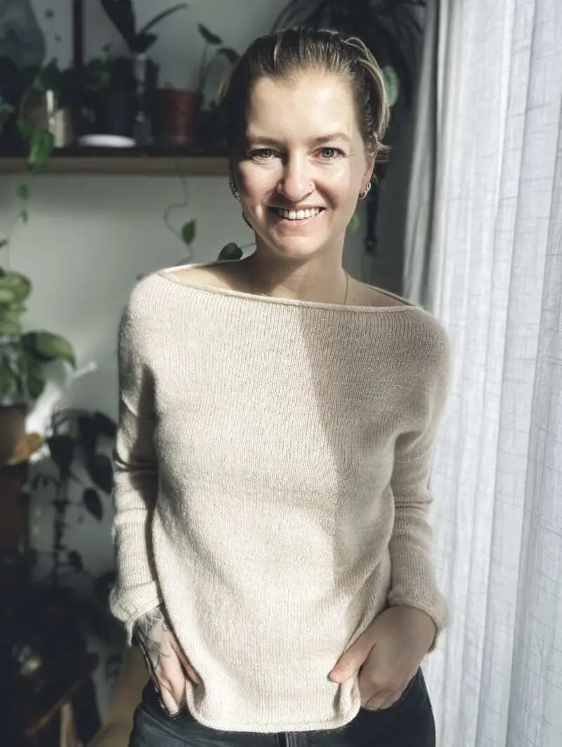 Dagna Zielińska Diamonds Lux Sweater wzór dziewiarski