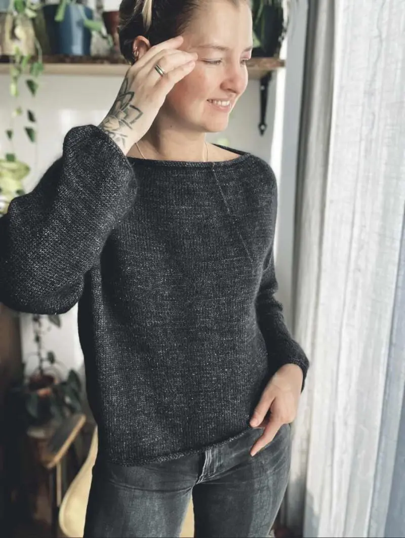 Dagna Zielińska Diamonds Sweater wzór dziewiarski