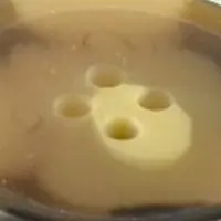 Guzik syntetyczny róg 25 mm 1 szt.