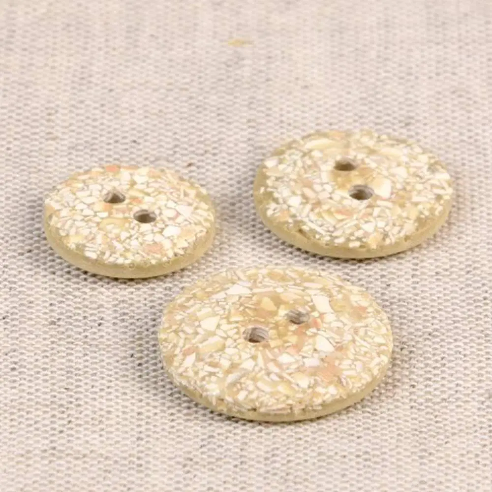 Guziki ze skorupką jajka 1 szt.