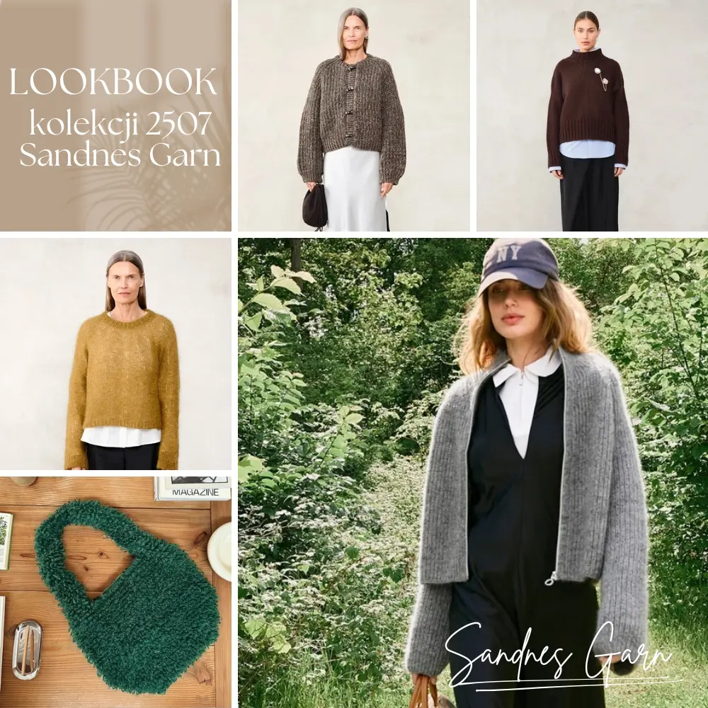 Lookbook kolekcji 2507 Sandnes Garn