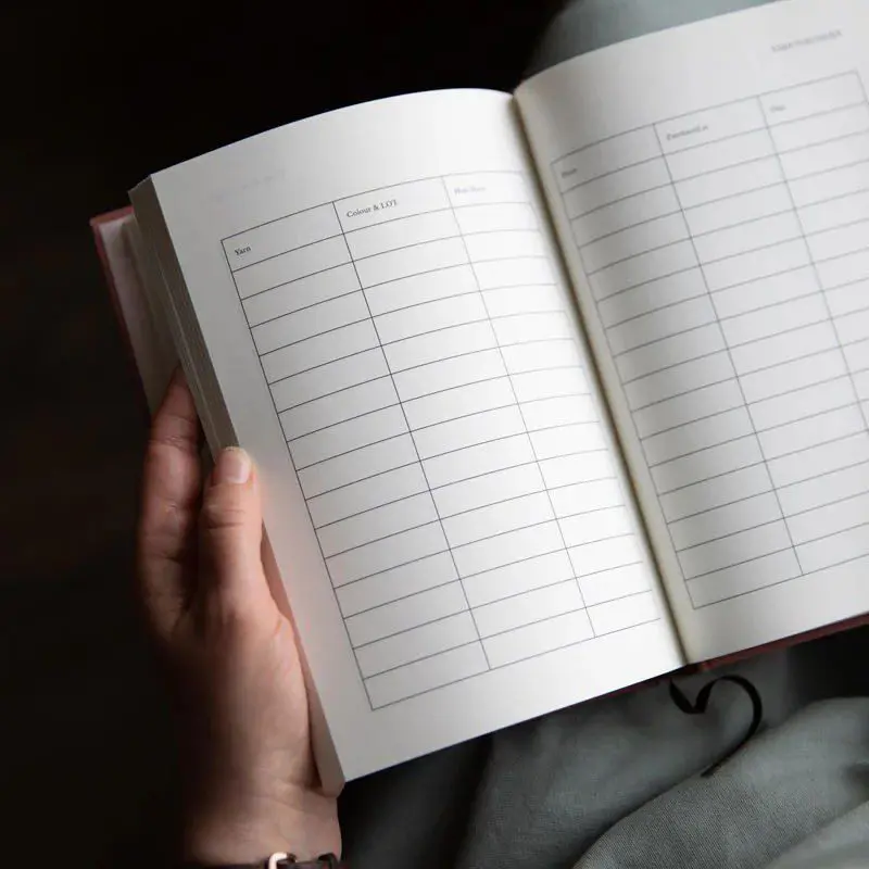 Notes dziewiarski My Knitting Notes