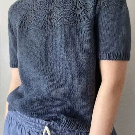 Sandnes LeKnit Peacock Tee wzór