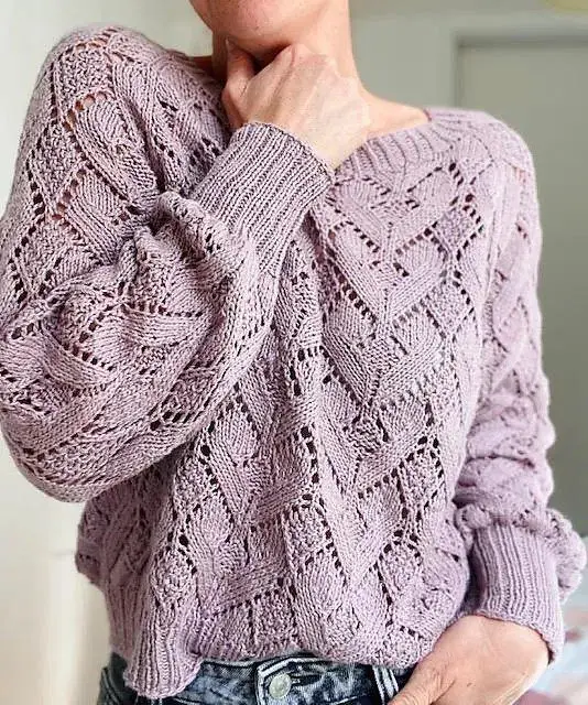 PinaKnit Lempicka Pullover wzór na druty z włóczką