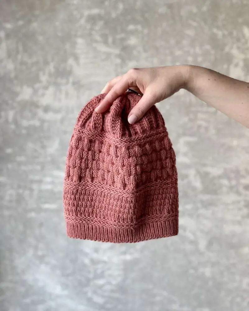 Mix It Up Beanie Sayama zestaw wzór na druty z włóczką