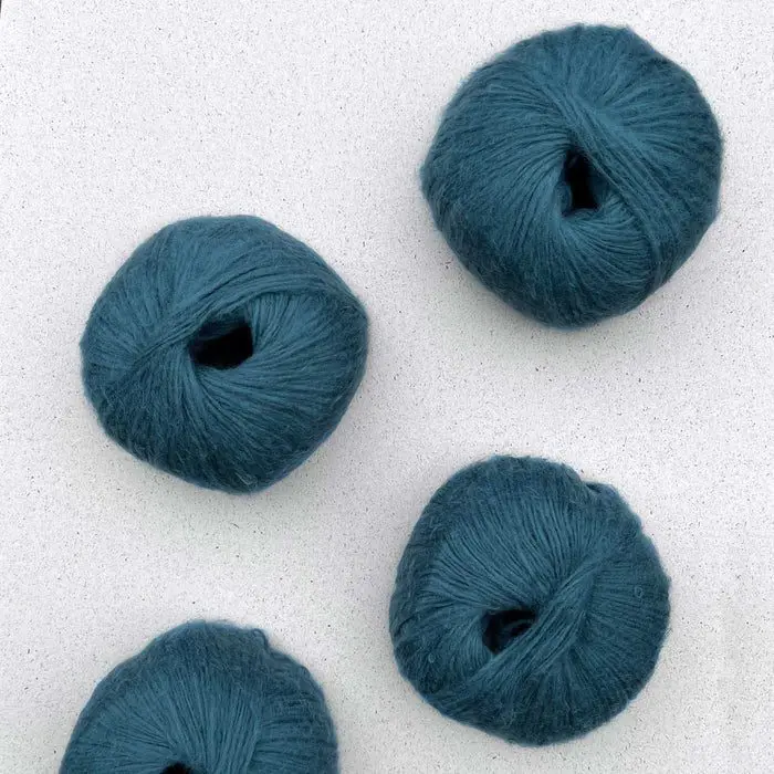 Kardigan Diamond Breeze zestaw na druty wzór z włóczką