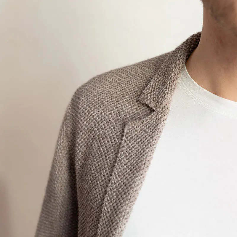 Marynarka TAILORED DANDY JACKET wzór na druty z włóczką