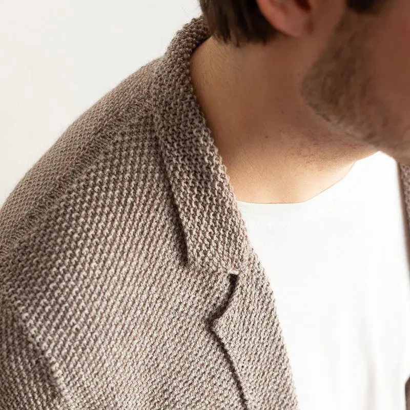 Marynarka TAILORED DANDY JACKET wzór na druty z włóczką