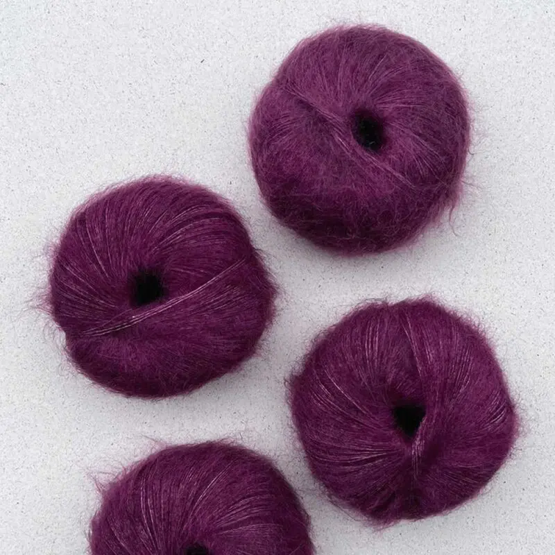 Ceallaigh Sweater wzór na druty z włóczką Mohair Bliss