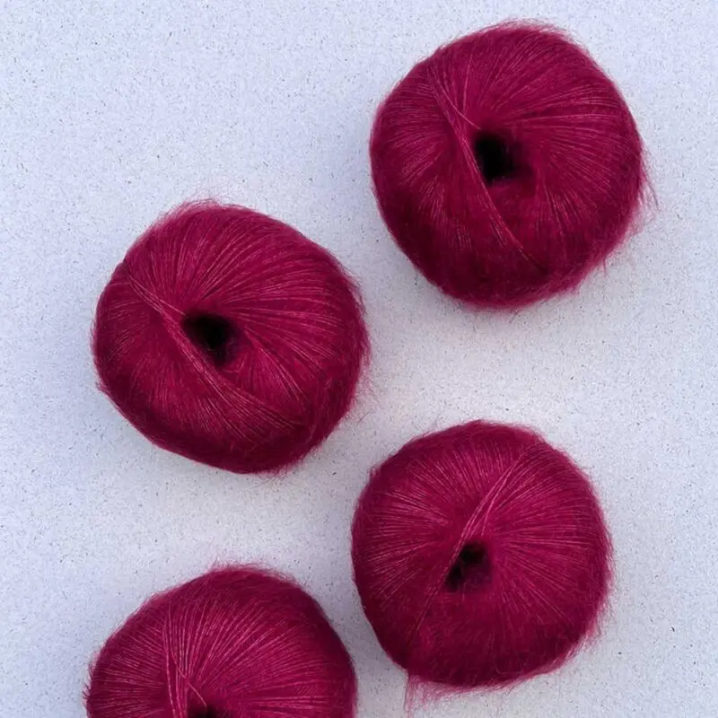 Ceallaigh Sweater wzór na druty z włóczką Mohair Bliss