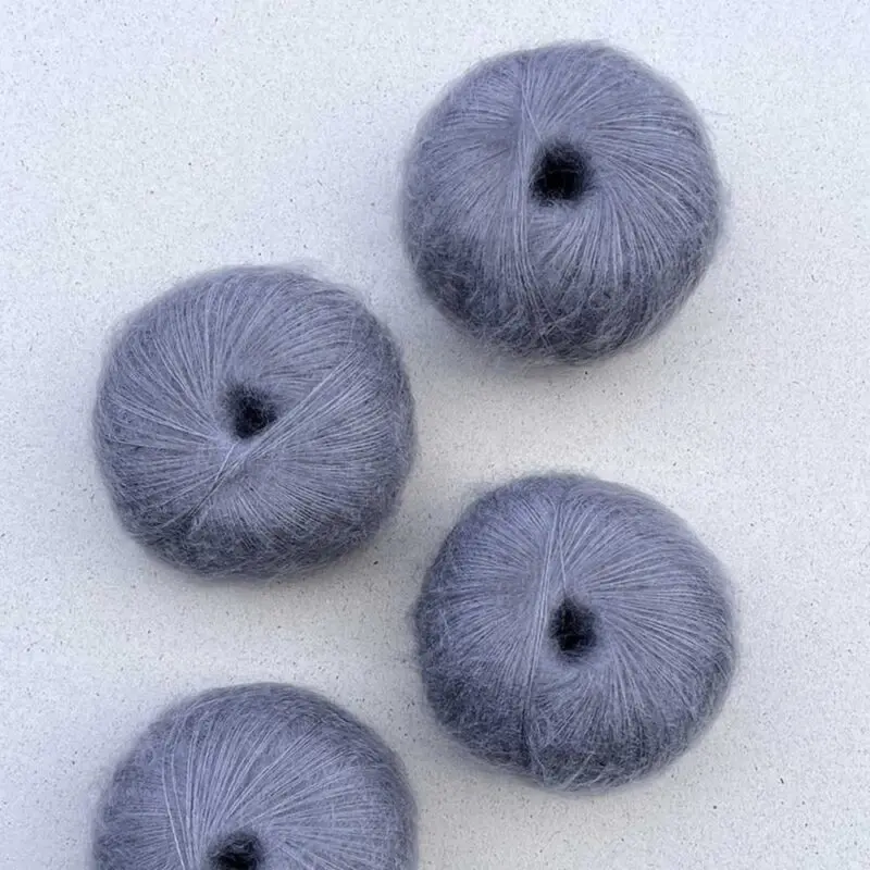 Ceallaigh Sweater wzór na druty z włóczką Mohair Bliss