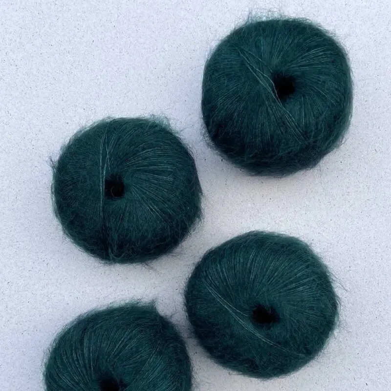 Ceallaigh Sweater wzór na druty z włóczką Mohair Bliss