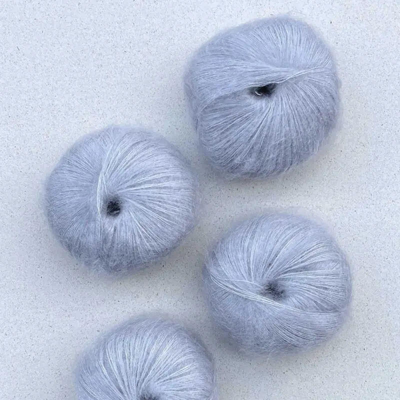 Ceallaigh Sweater wzór na druty z włóczką Mohair Bliss