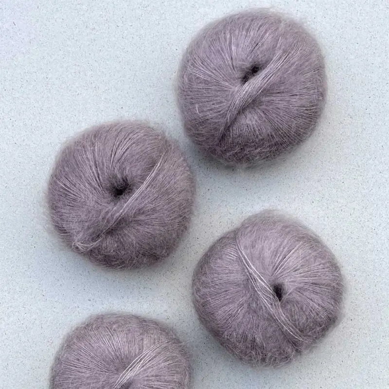 Ceallaigh Sweater wzór na druty z włóczką Mohair Bliss