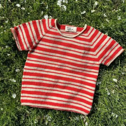 PetiteKnit Amelie Tee Junior wzór dziewiarski