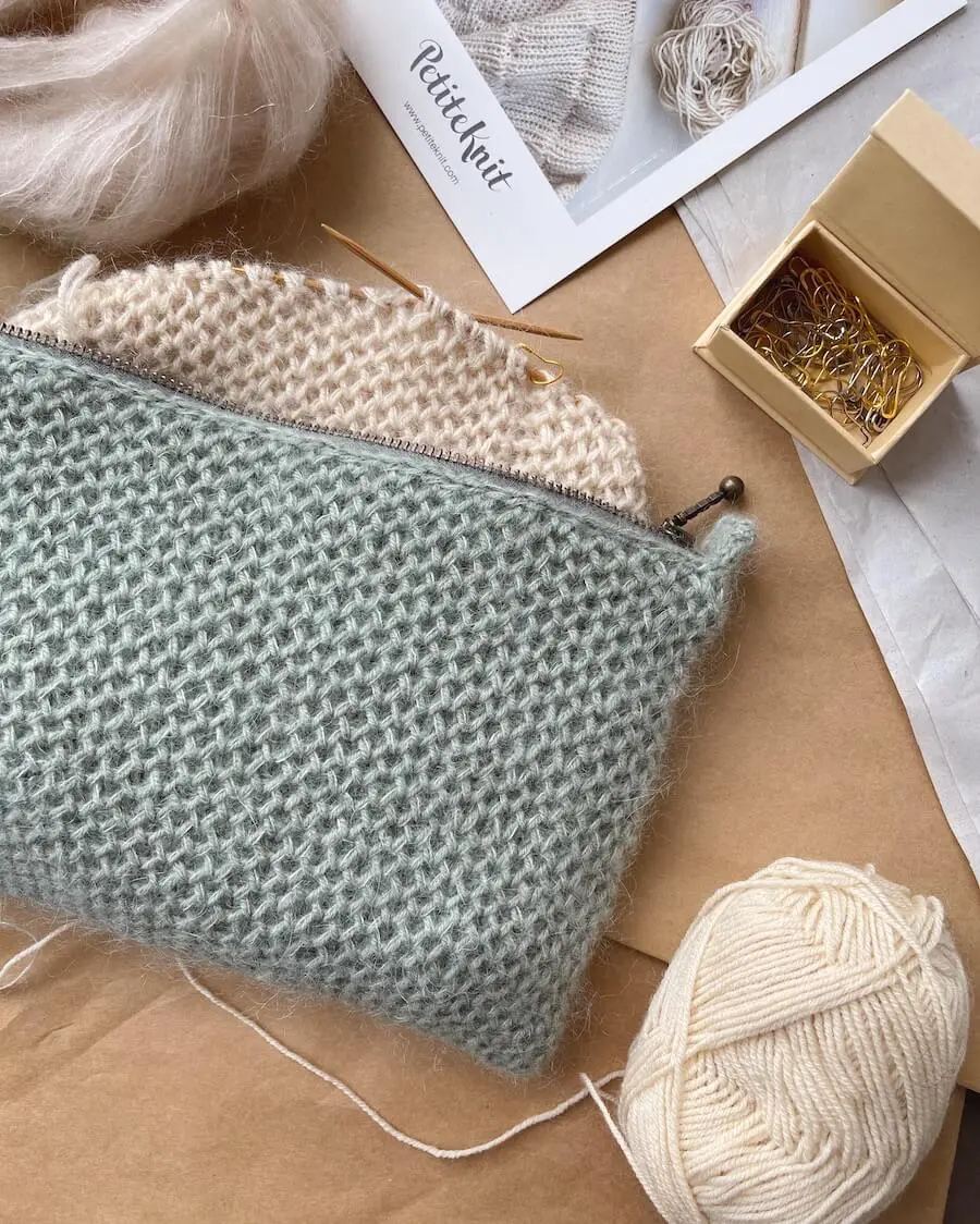 PetiteKnit Honey Purse wzór dziewiarski