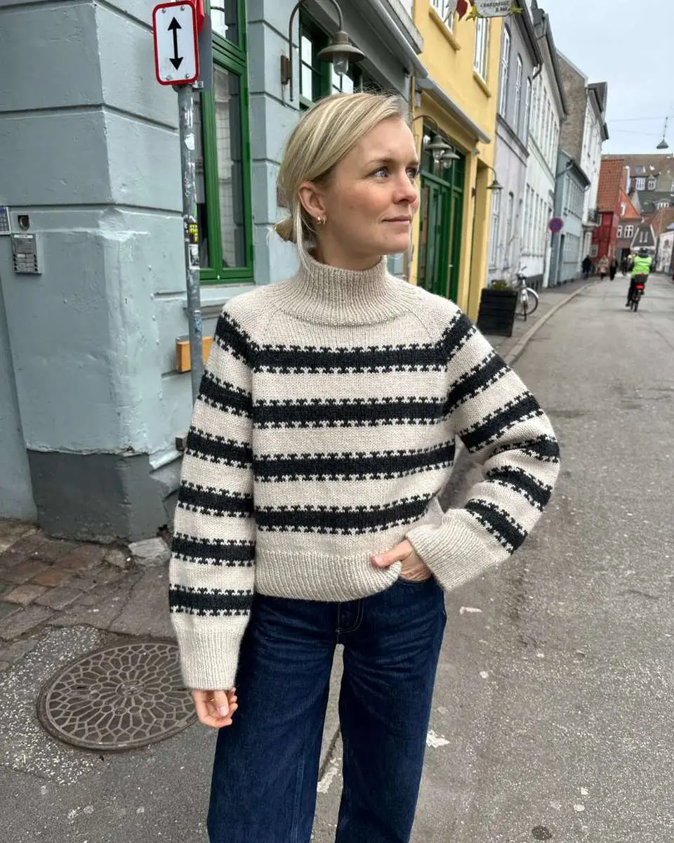 PetiteKnit Key Sweater wzór dziewiarski