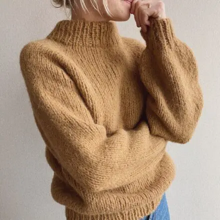 PetiteKnit wzory Louisiana Sweater