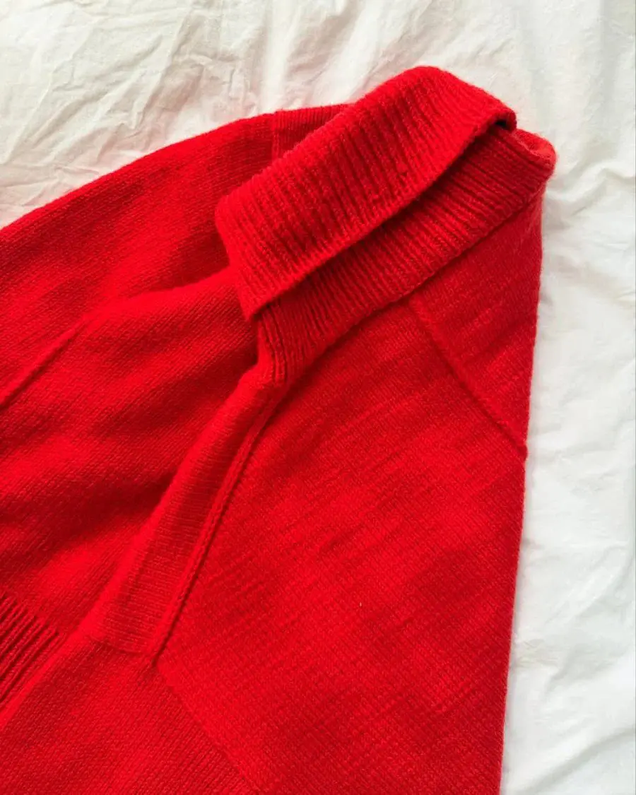 PetiteKnit Scarlet Sweater wzór dziewiarski