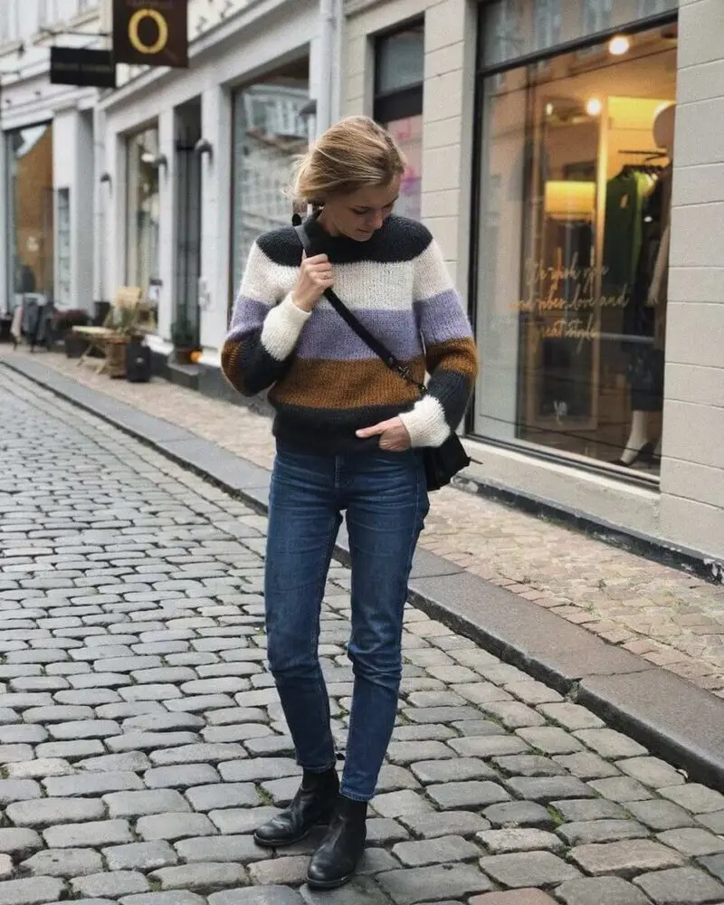 PetiteKnit wzory Sequence Sweater