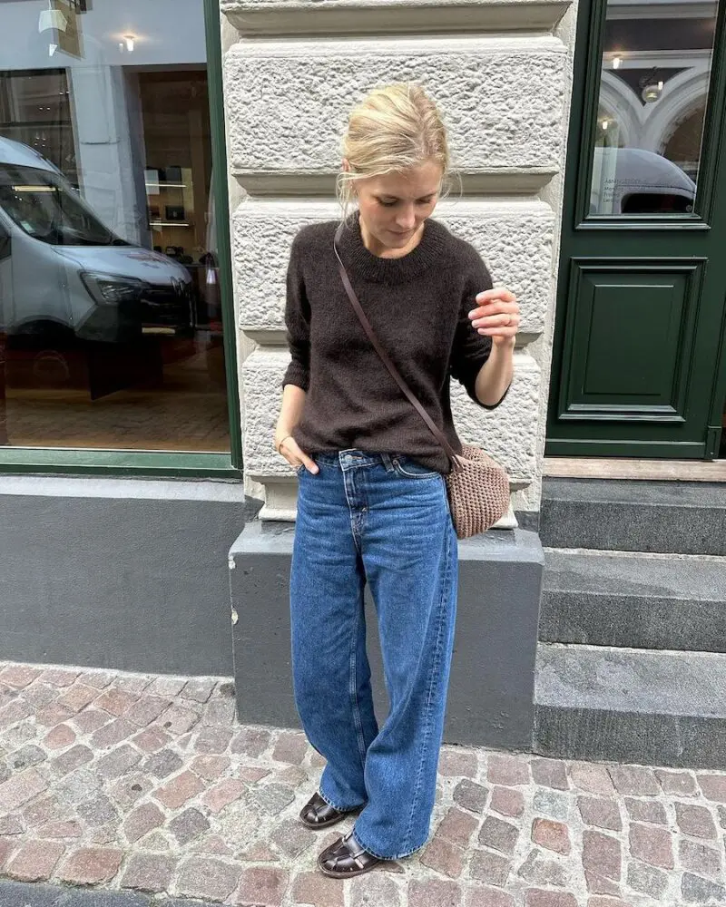 PetiteKnit Stockholm Sweater wzór na druty z polskim tłumaczeniem PetiteKnit po polsku