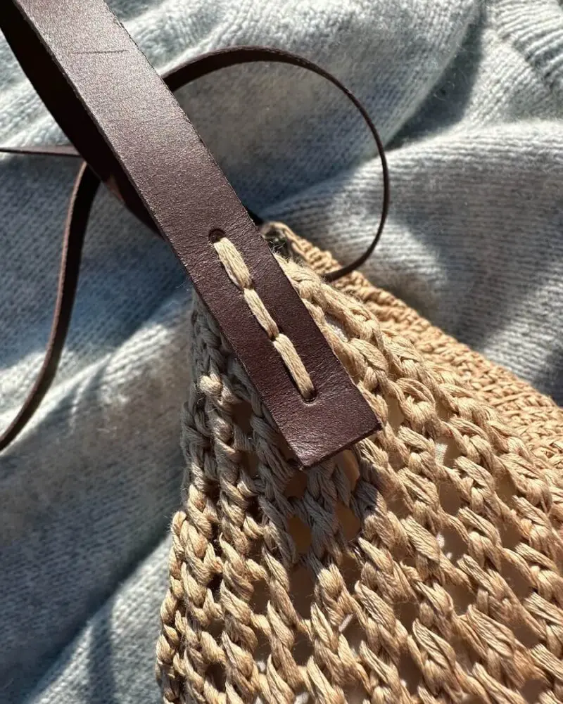Skórzany pasek do torebki Florence Bag PetiteKnit
