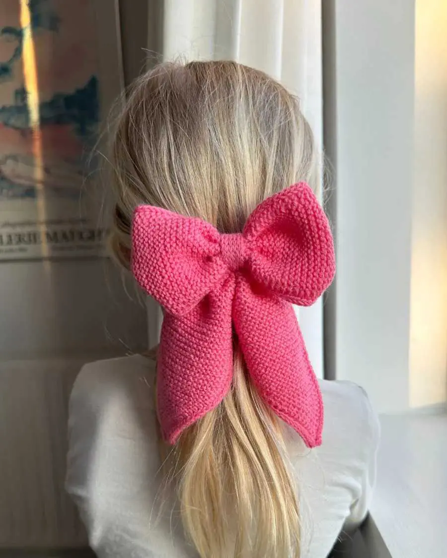 PetiteKnit wzory December Bow