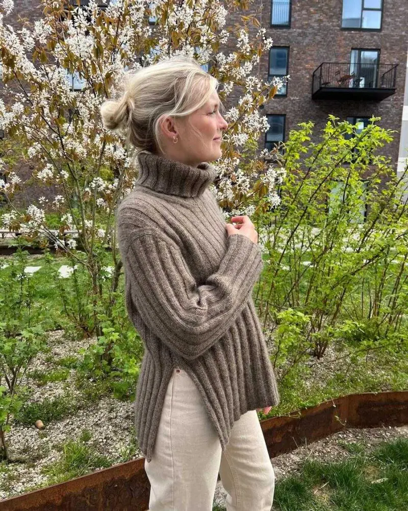 PetiteKnit wzory Hazel Sweater