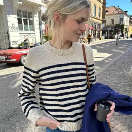 PetiteKnit wzory Lyon Sweater