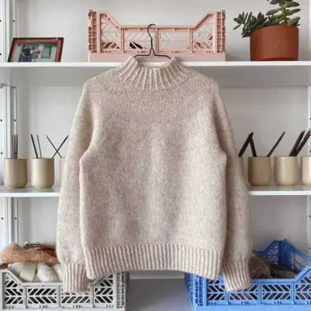 PetiteKnit wzory Novice Sweater