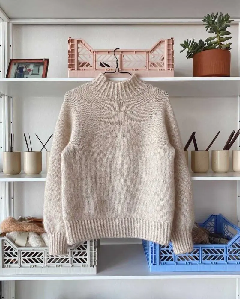 PetiteKnit wzory Novice Sweater