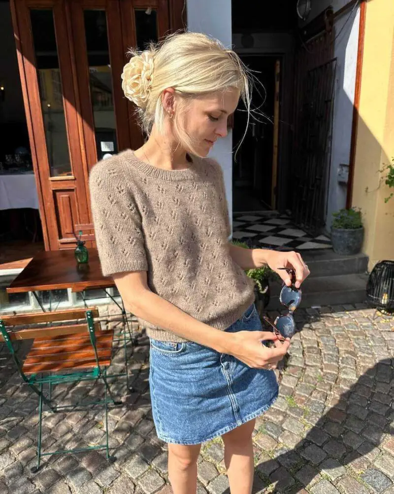PetiteKnit wzory Rigmor Tee