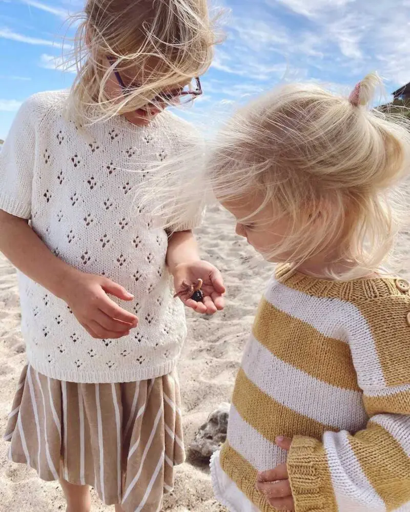 PetiteKnit Rigmor Summer Blouse Junior wzór