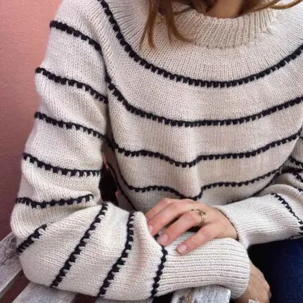 PetiteKnit Festival Sweater My Size wzór