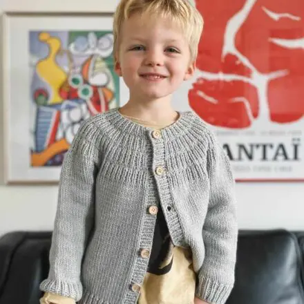 PetiteKnit wzór Anker's Jacket