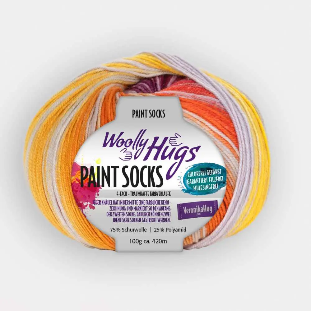 Woolly Hugs Paint Socks
