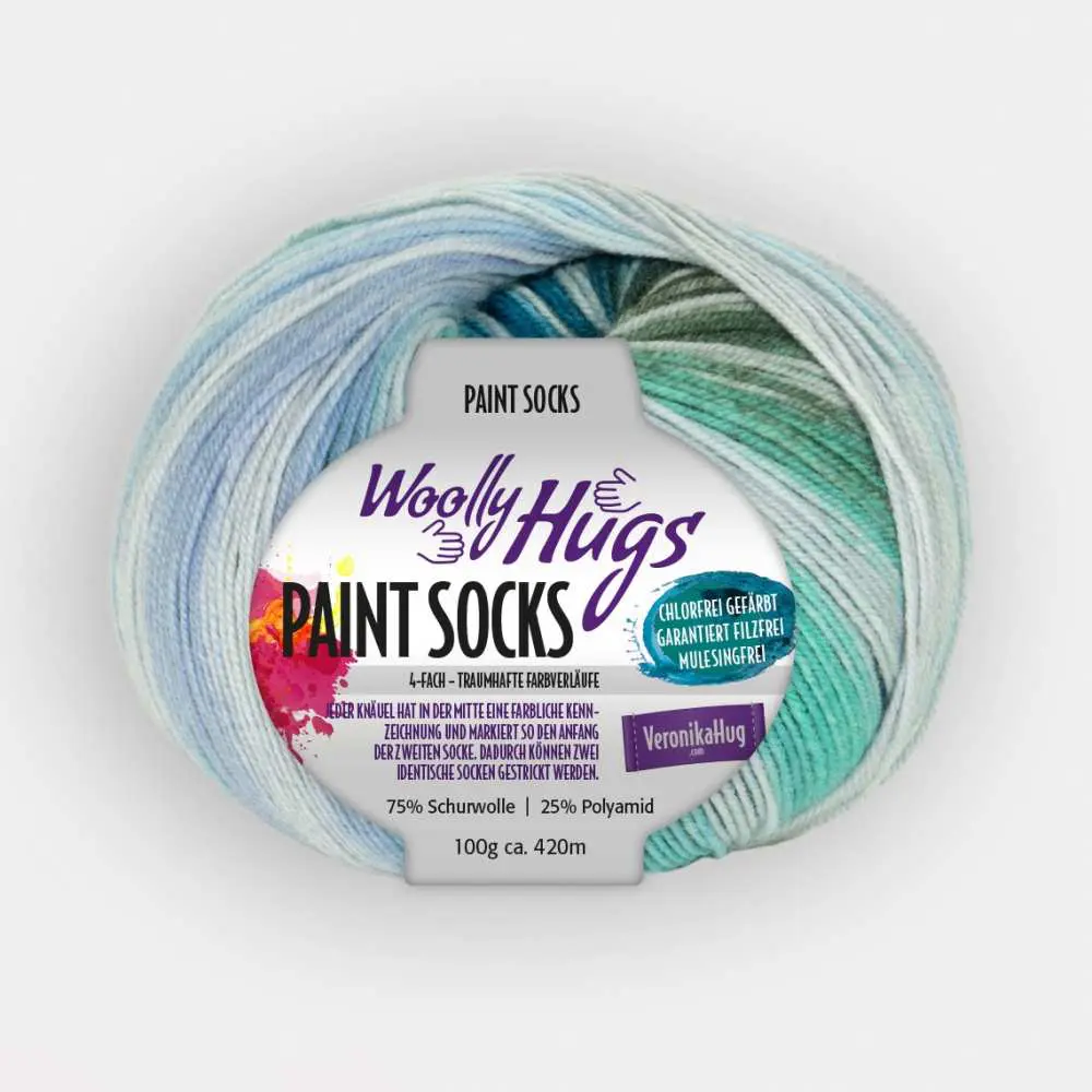 Woolly Hugs Paint Socks