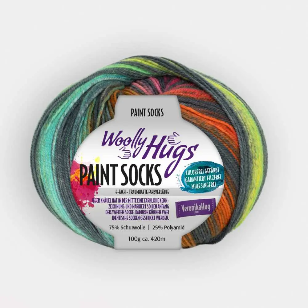 Woolly Hugs Paint Socks