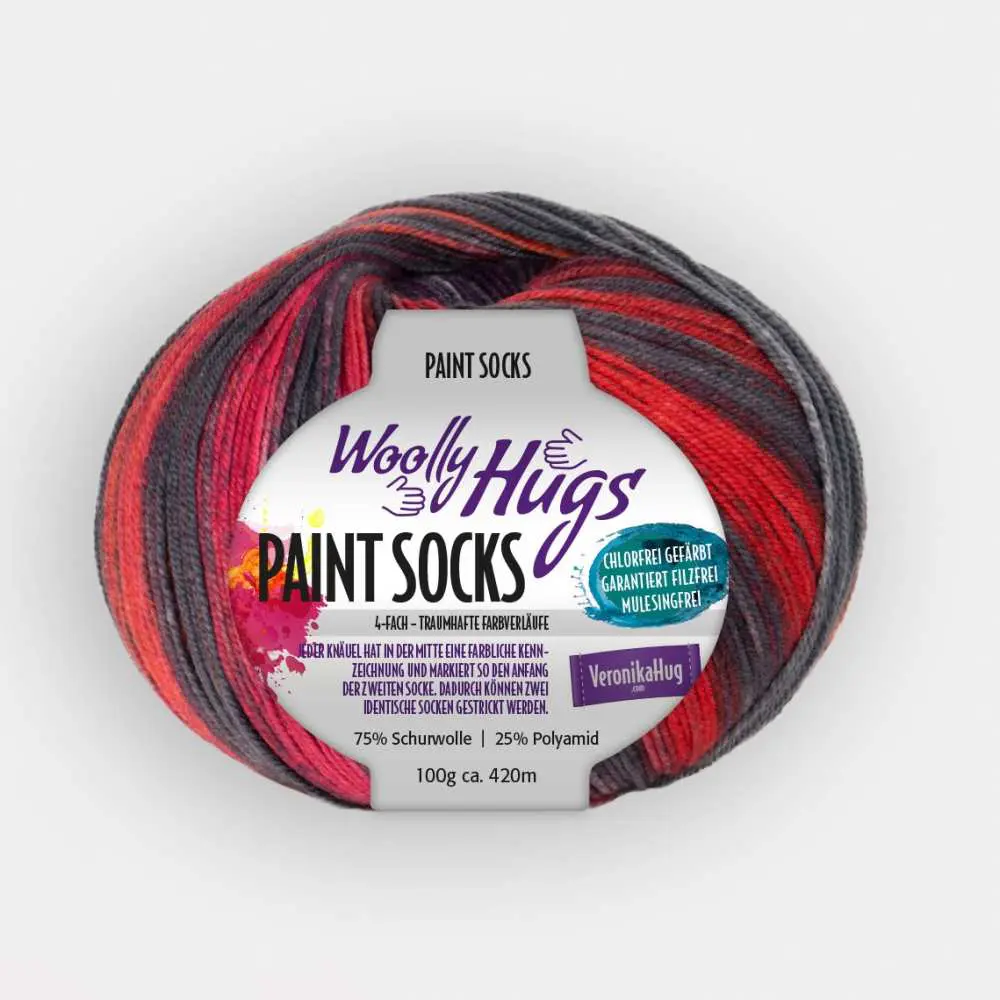 Woolly Hugs Paint Socks