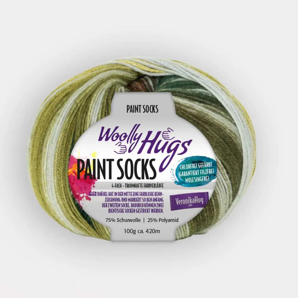 Woolly Hugs Paint Socks