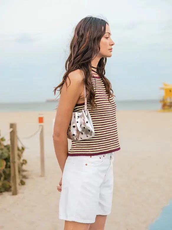 West Singlet 2504-08 wzór na druty z włóczką