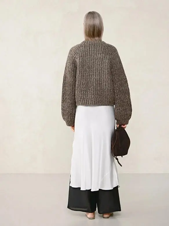 Chunky Jacket 2507-04 wzór na druty z włóczką