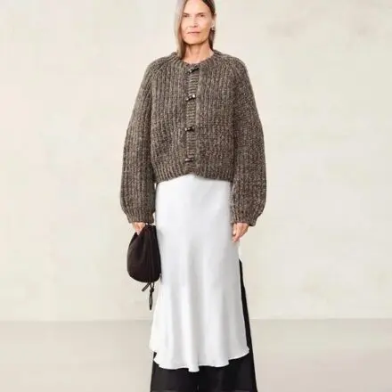 Chunky Jacket 2507-04 wzór na druty z włóczką