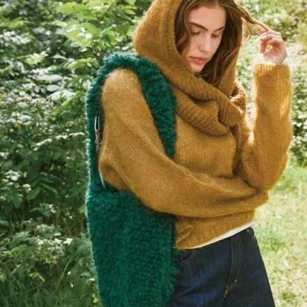 Boho Bag 2507-06 wzór na szydełko z włóczką