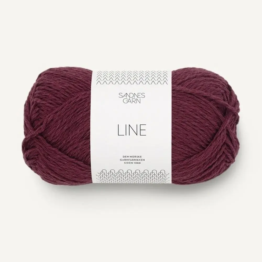 Włóczka bawełniana Line Sandne Garn